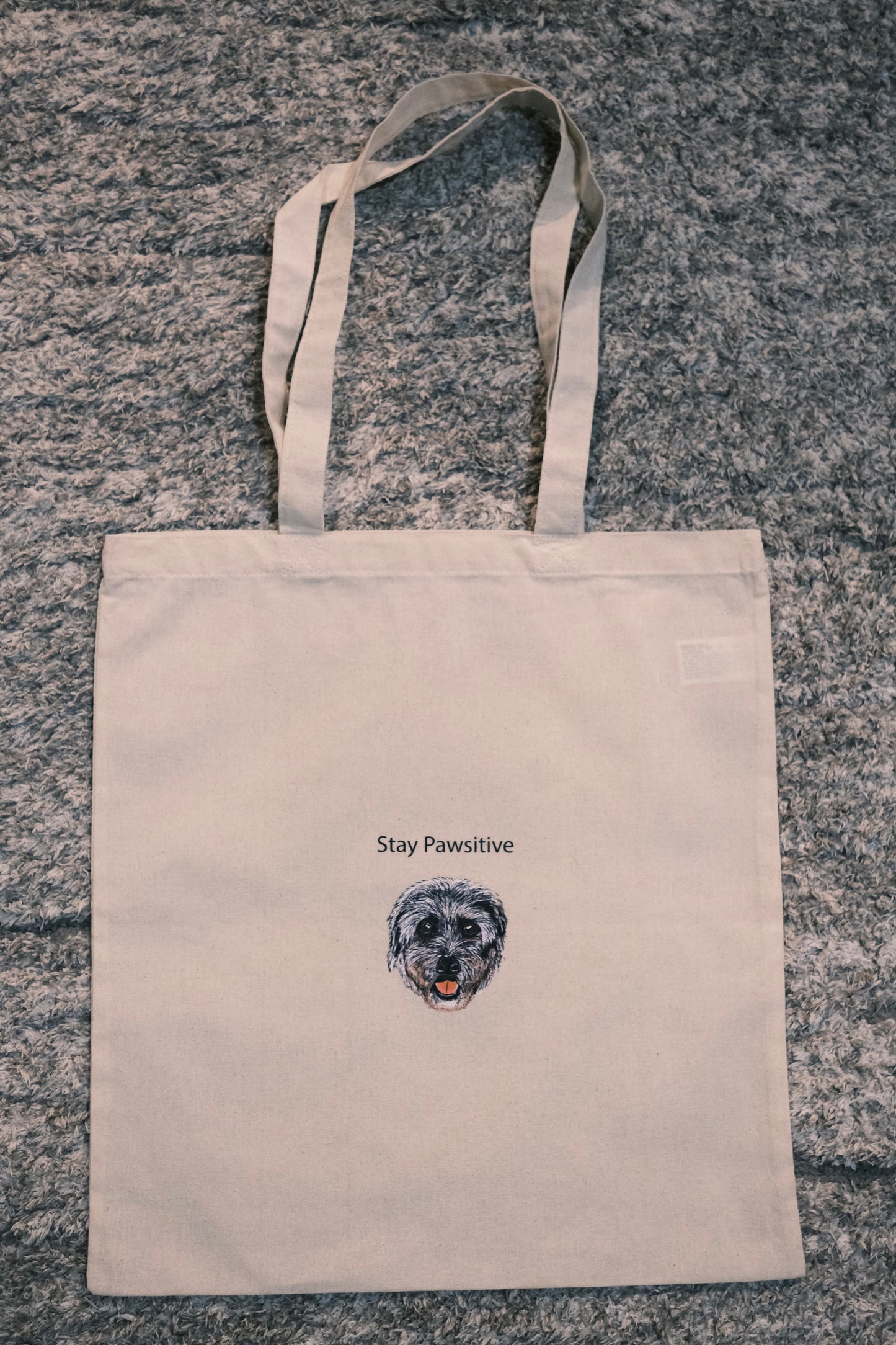 Dog Canvas Tote Bag